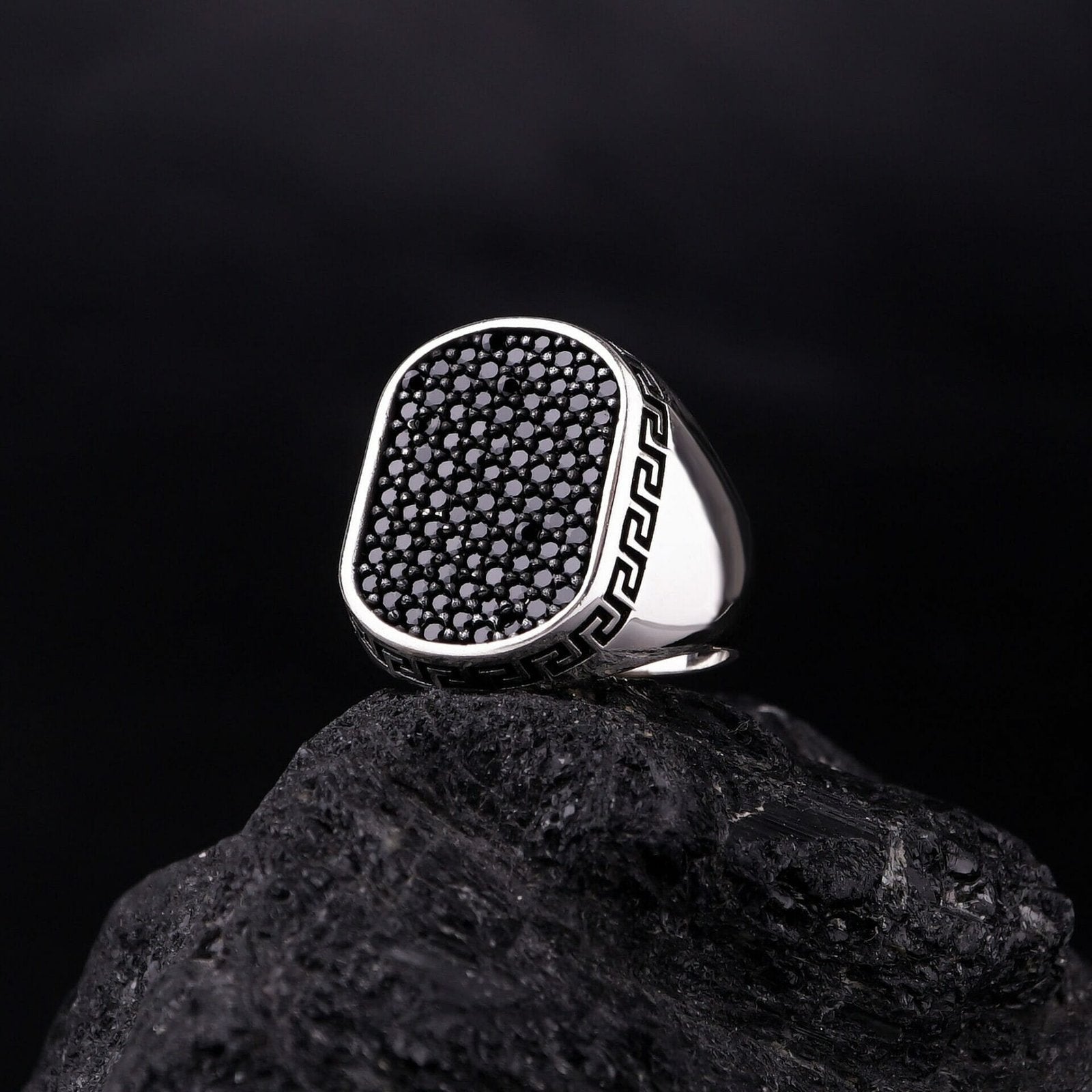 Iced Diamond Ring