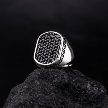 Iced Diamond Ring